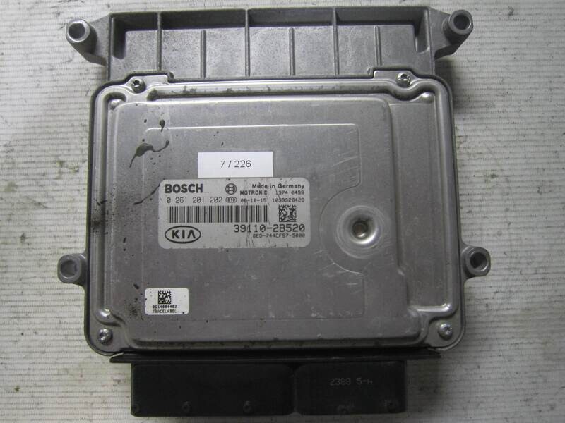 7-226 Centralina Motore Bosch 0 261 201 202 0261201202 39110-2B520 391102B520 1039S28423 KIA VARIE