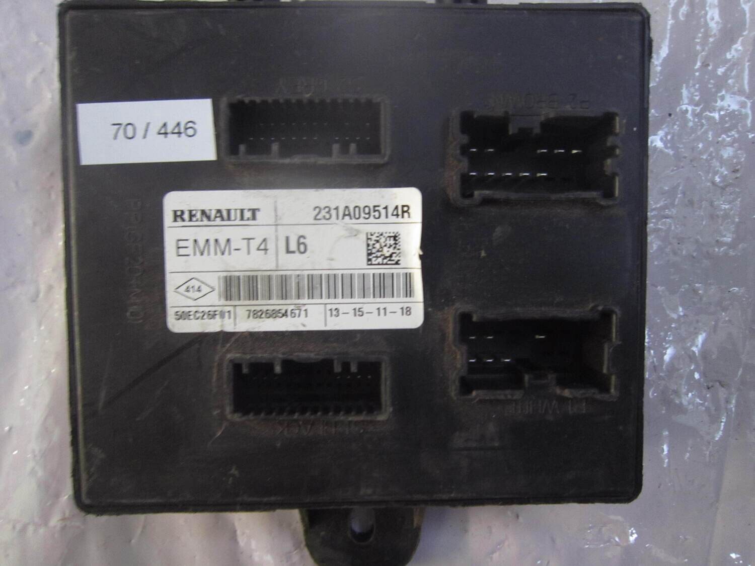 70-446 Modulo Controllo BCM Smart EMM-T4 EMMT4 231A09514R L6 VARIE