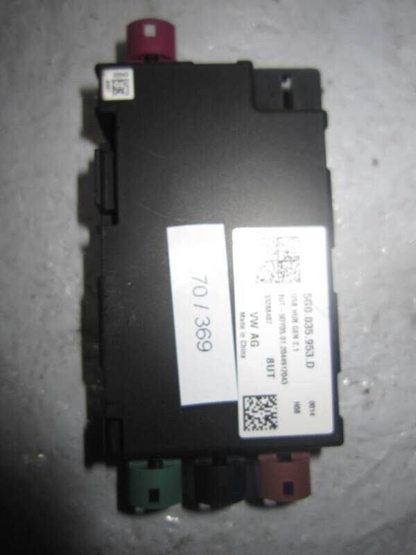 70-369 MODULO USB VOLKSWAGEN 5G0.035.953.D 5G0035953D USB HUB GEN 2.1 USBHUBGEN21 8UT-50Y05 VARIE