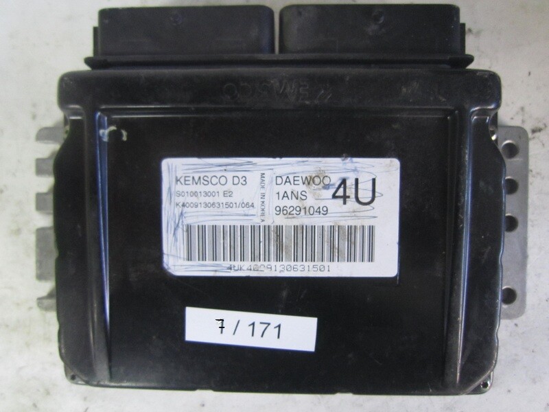 7-171 centralina motore daewoo 96291049 s010013001 kemsco d 1ans 4u  daewoo matix