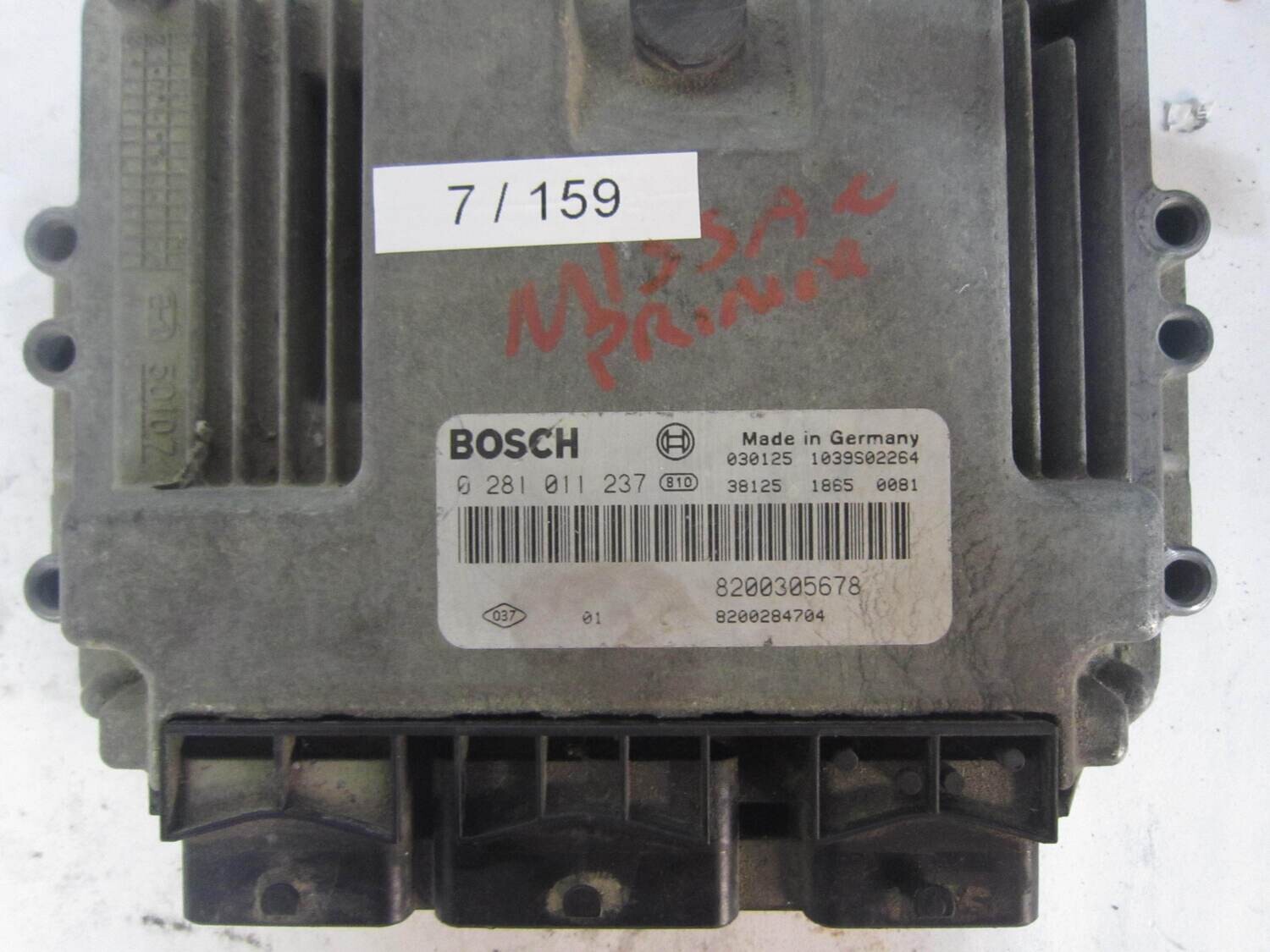 7-159 centralina motore bosch 0281011237 0 281 011 237 8200305678  1039s02264  8200284704   1  nissan diesel primera   1.9