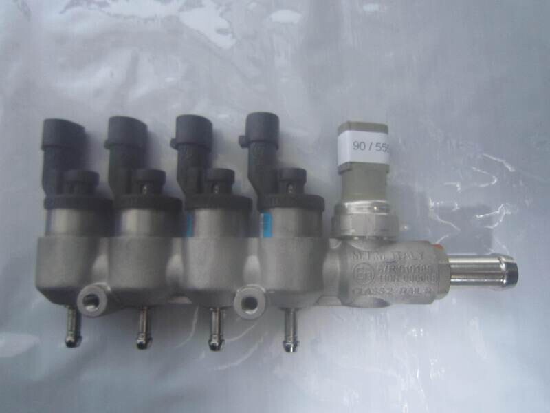 90-555 Rampa Iniettori Gpl Brc 67R-010185 67R010185 110R-000005 CLASS 2 RAIL  8   BENZINA / GPL
