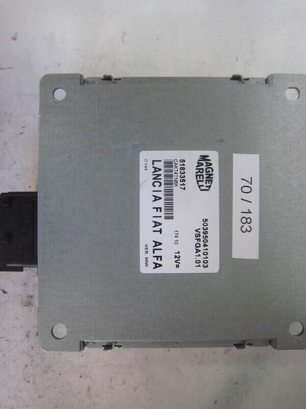 70-183 Modulo Nav Radio CD Player Magneti Marelli 51833517 503950410103 VSFGA1.01 90W ALFA ROMEO / FIAT / LANCIA Generica