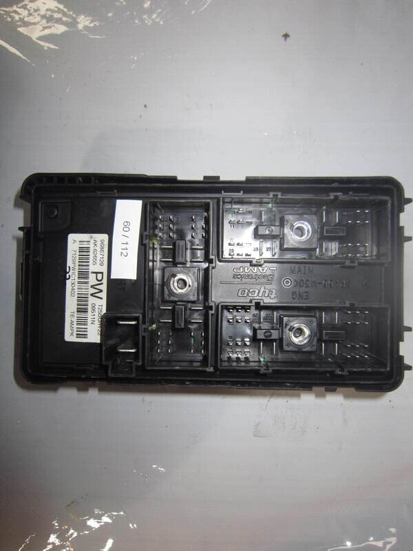 60-112 Scatola Fusibili Tyco Eletronics 96867129 AK-62655 AK62655 T255U/H-22 09511N CHEVROLET AVEO