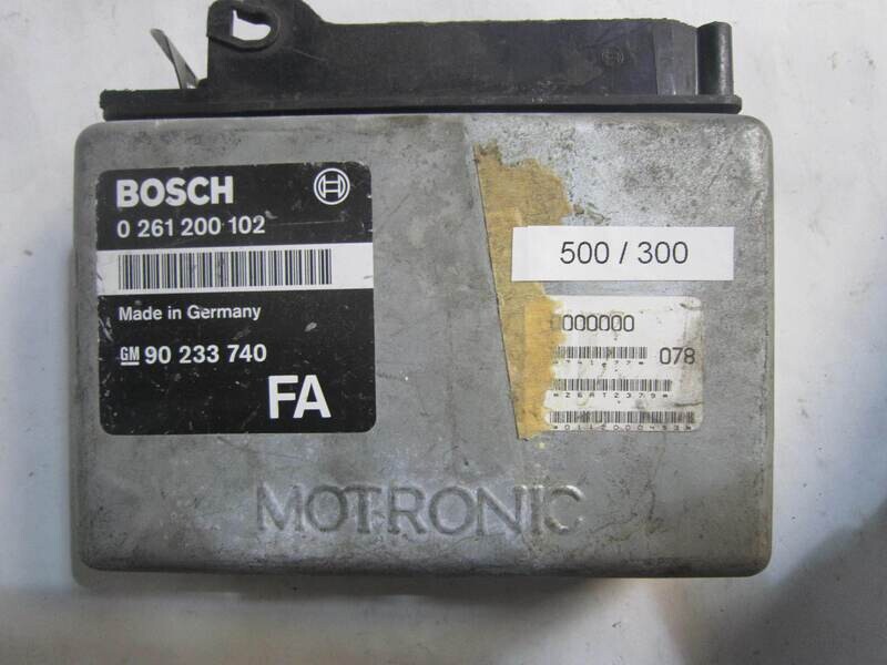500-300 Centralina Motore Bosch 0261200102 0 261 200 102 90 233 740 90233740       OPEL  OMEGA 2.0