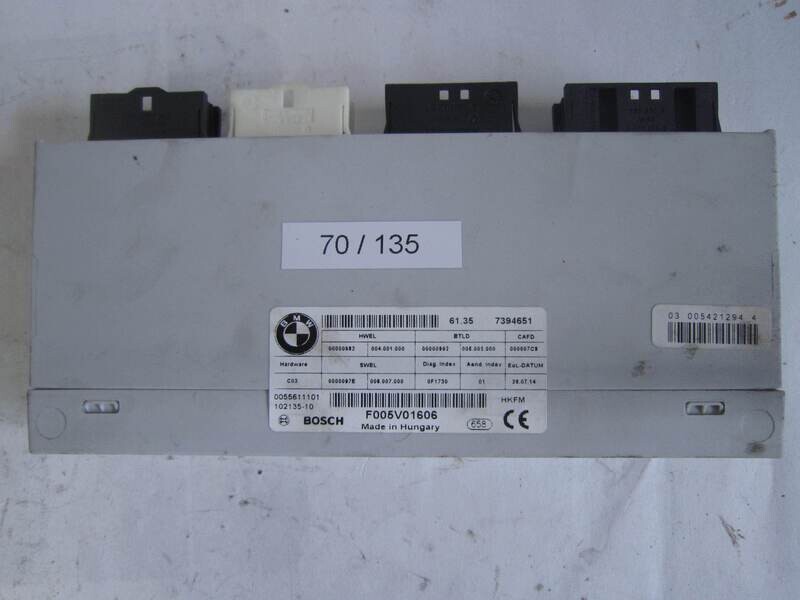 70-135 Modulo di Controllo Bosch  F005V01606 61.35 7394651 61357394651       BMW  SERIE 5