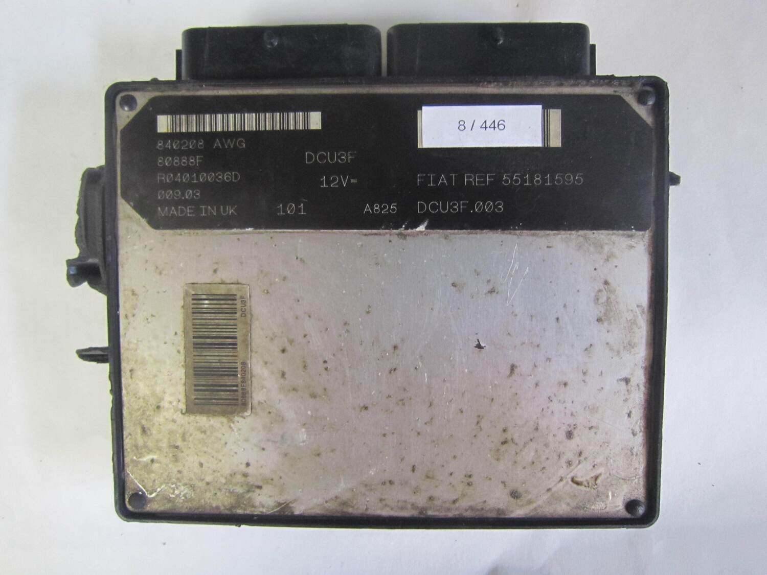 8-446 Centralina Motore Lucas 55181595 R04010036D DCU3F.003 80888F ALFA ROMEO / FIAT / LANCIA Diesel DOBLO' 1.9