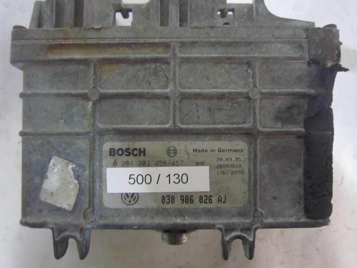 500-130 Centralina Motore Bosch 0261203456457 0 261 203 456/457 030 906 026 AJ 030906026AJ       VOLKSWAGEN  POLO 1,0