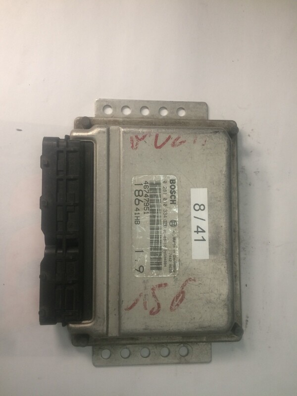 8-41 Centralina Motore Bosch 0281010334 0 281 010 334 46747951  28SA4884       Multipla Stilo 1.9 JTD