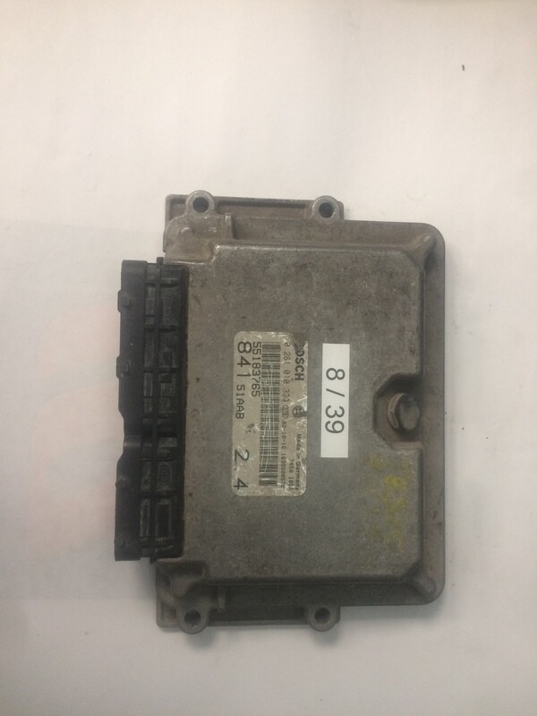 8-39 Centralina Motore Bosch 0281010333 0 281 010 333 55183765  1039S00572       Thesis 2.4 Jtd