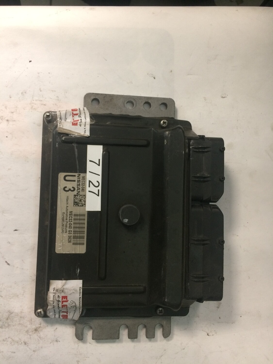 7-27 Centralina Motore Hitachi MEC32-040 MEC32040 MEC32-040 G3 3626 MEC32040G33626 NISSAN Benzina MICRA 1.2