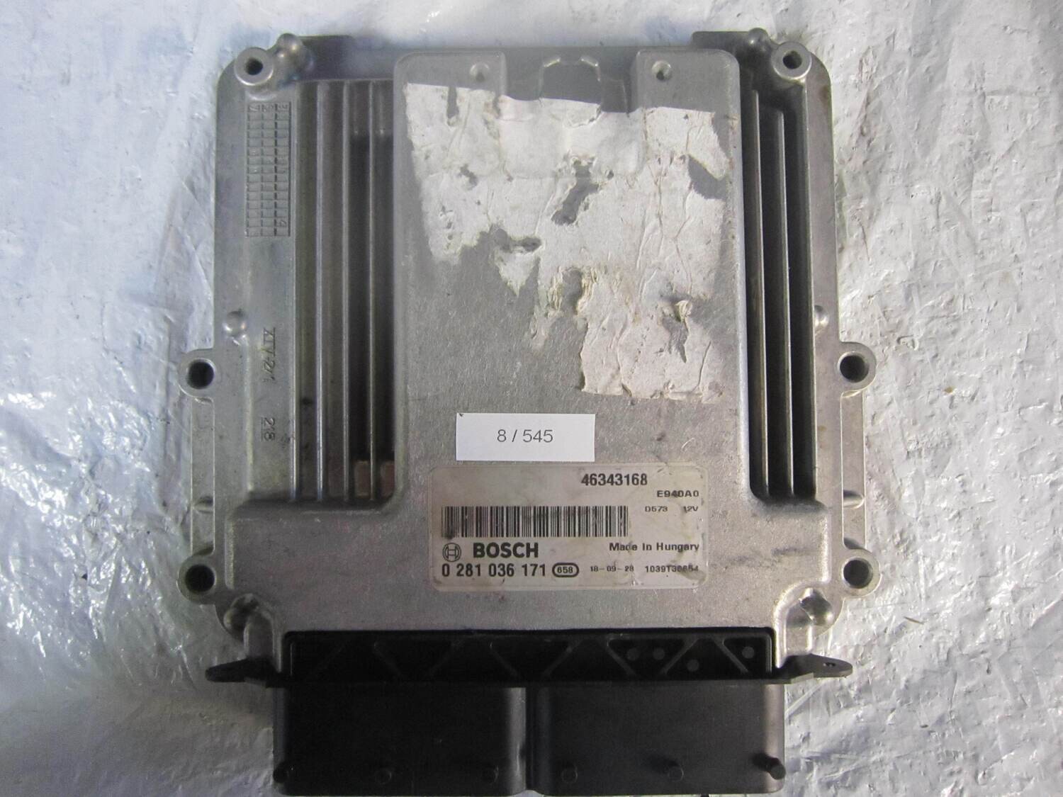 8-545 CENTRALINA MOTORE BOSCH 0 281 036 171 0281036171 46343168 1039T36654 ALFA ROMEO / FIAT / LANCIA Diesel GIULIETTA