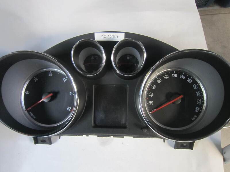 40-265 Quadro Strumenti / Contachilometri Vdo 22956324 SW A7.J2 SWA7J2 365903926 AD0C OPEL Diesel INSIGNIA