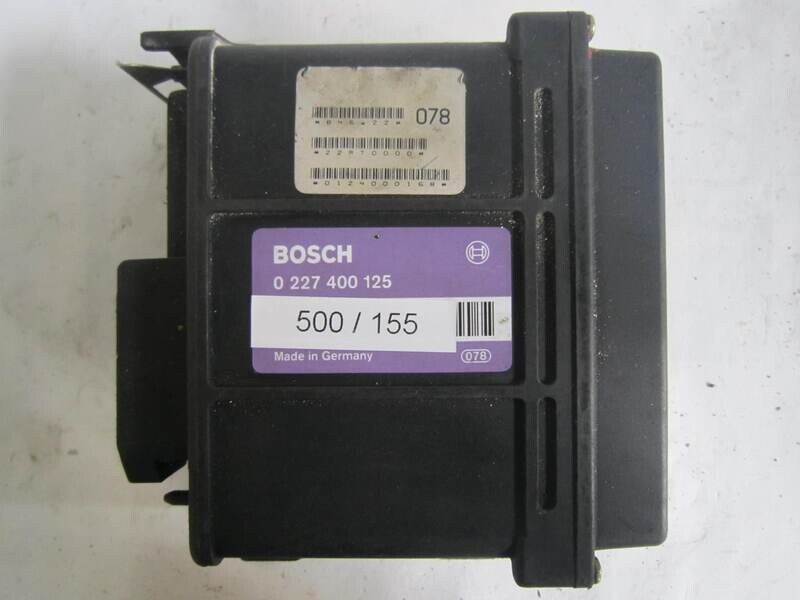 500-155 Centralina Motore Bosch 0227400125 0 227 400 125         VOLVO  480 E 1.7
