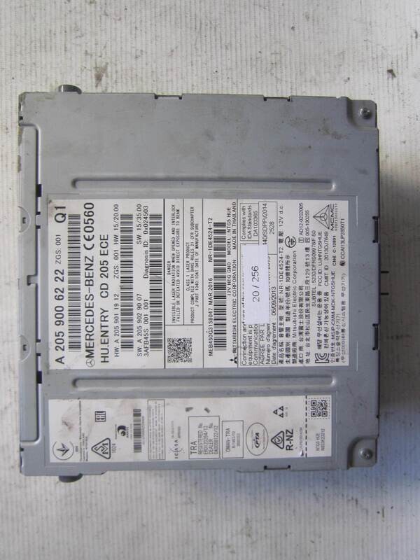 20-256 Navigatore Mitsubishi A 205 900 62 22 A2059006222 CD 205 ECE CD205ECE A2059011912 A2059029007 HW 15/20.00 SW 15/35.00 MERCEDES BENZ Generica CLASSE C