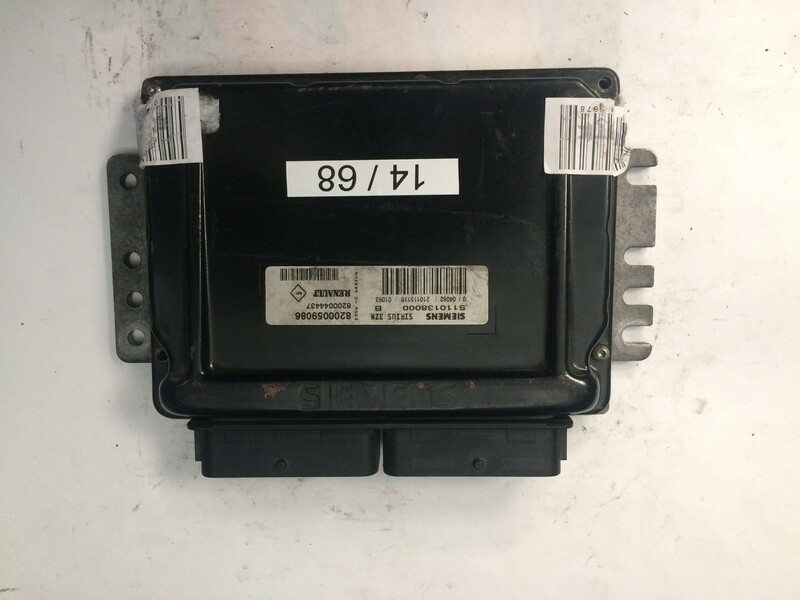 14-68 Centralina Motore Siemens S110138000B S110138000 B 8200059086 8200059086 8200044437 8200044437 SIRIUS 32 SIRIUS32   RENAULT  MEGANE SCENIC