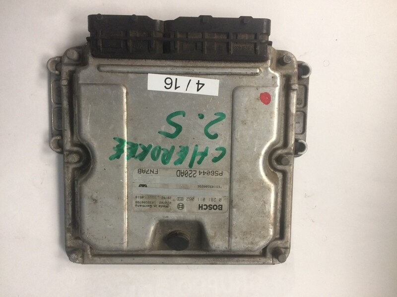 4-16 Centralina Motore Bosch 0 281 011 062 0281011062 P56 044 220 AD P56044220AD 1039S00788 JEEP Diesel CHEROKEE 2.0