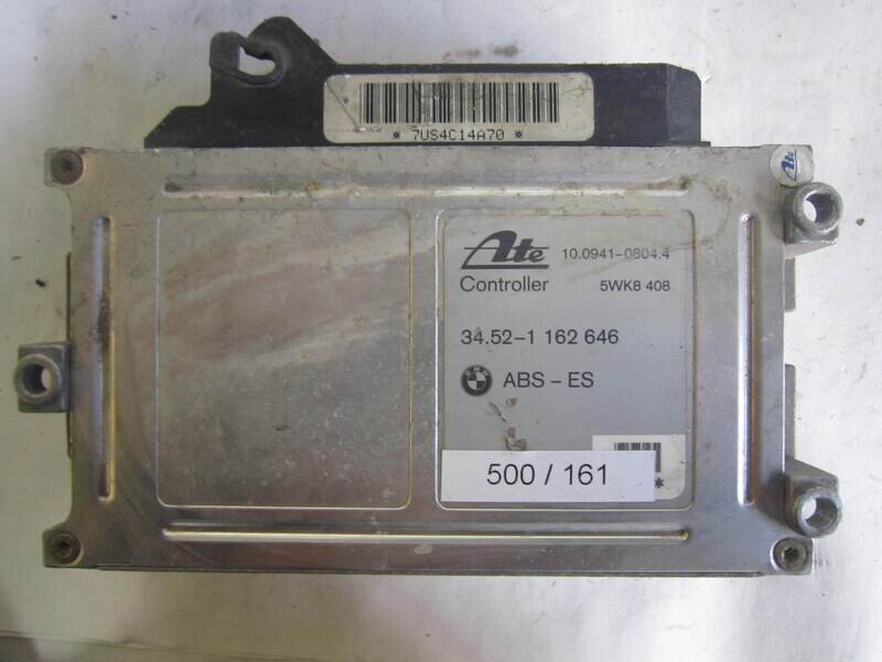 500-161 Centralina ABS ESP HBA ATE Controller 5WK8 408 5WK8408 34.52-1 162 646 34521162646 BMW SERIE 3