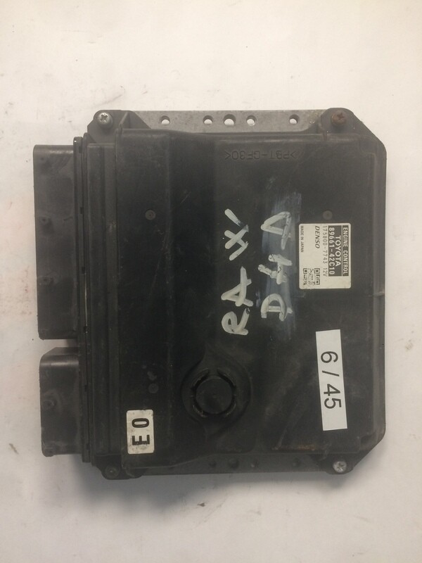 6-45 Centralina Motore Denso 8966142C10 89661-42C10 175800-7743 1758007743       TOYOTA  Rav 4 D4D 2.2