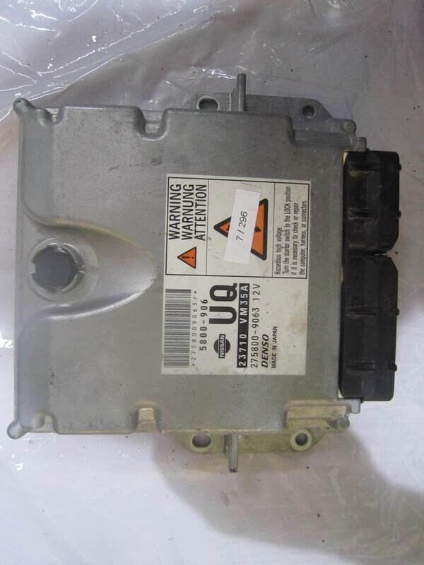 7-296 Centralina Motore Denso 23710 VM35A 23710VM35A 275800-9063 2758009063 5800-906 NISSAN Diesel NP 300