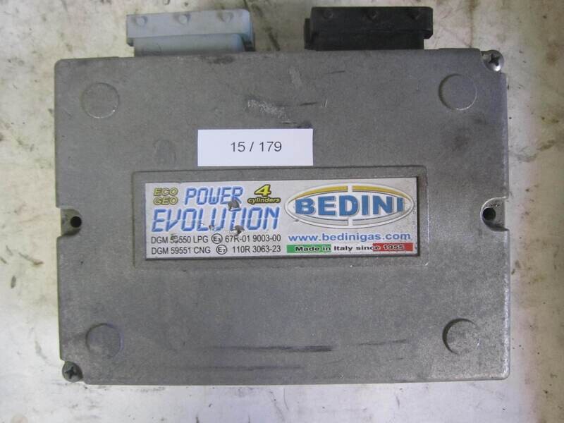 15-179 Centralina GPL Bedini POWER EVOLUTION DGM 59550 LPG 67R-01 9003-00 4 CILINDRI Benzina/GPL