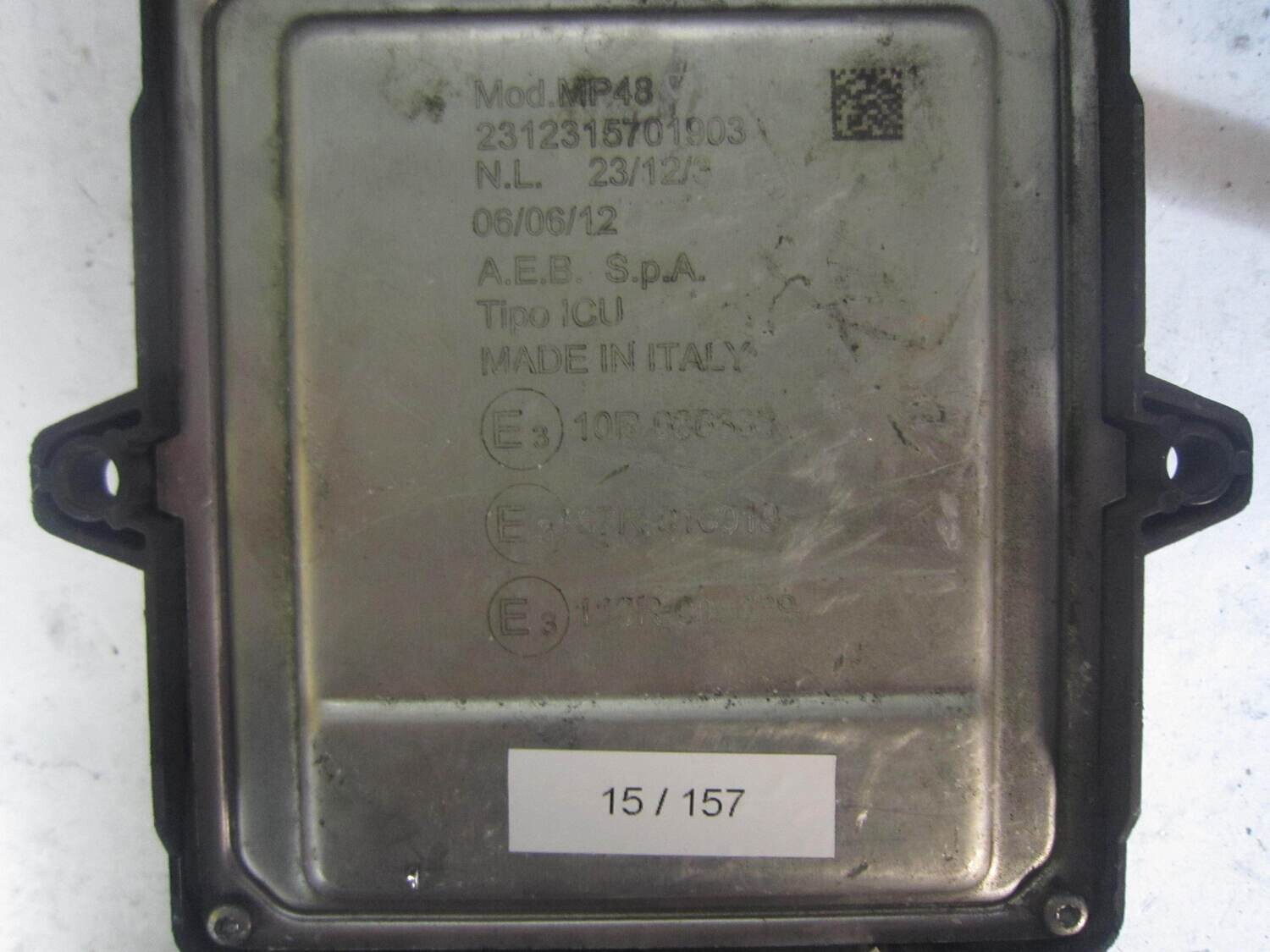 15-157 Centralina GPL Zavoli SMILE MP48 10R-036333 GENERICA VARIE