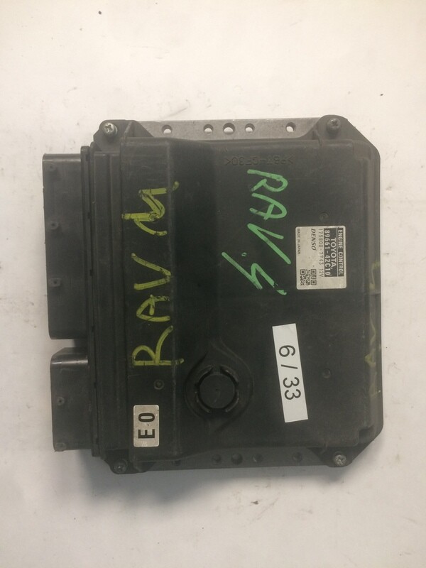 6-33 Centralina Motore Denso 8966142C10 89661-42C10 175800-7743 1758007743       TOYOTA  Rav 4