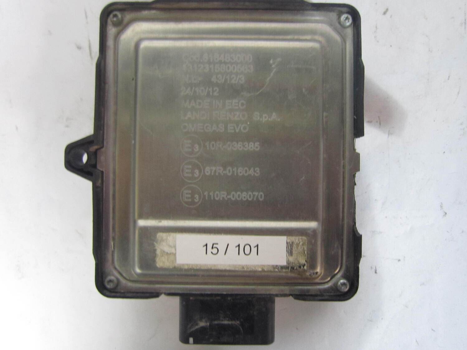15-101 Centralina GPL Landi Renzo 616483000 OMEGAS EVO OMEGASEVO Benzina/GPL