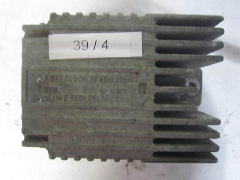 39-4 Centralina Ventola Radiatore HKR System A 027 545 80 32 ESG 300 A0275458032ESG300 E 5001 004 E5001004 MERCEDES BENZ Generica CLASSE  A