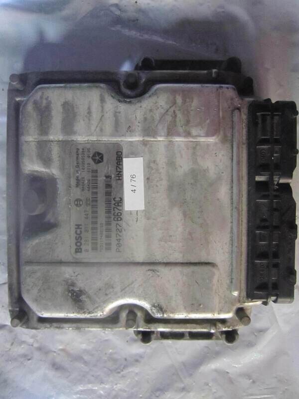 4-76 Centralina Motore Bosch 0 281 011 447 0281011447 P04727667AC 1039S05384   CHRYSLER Diesel VOYAGER
