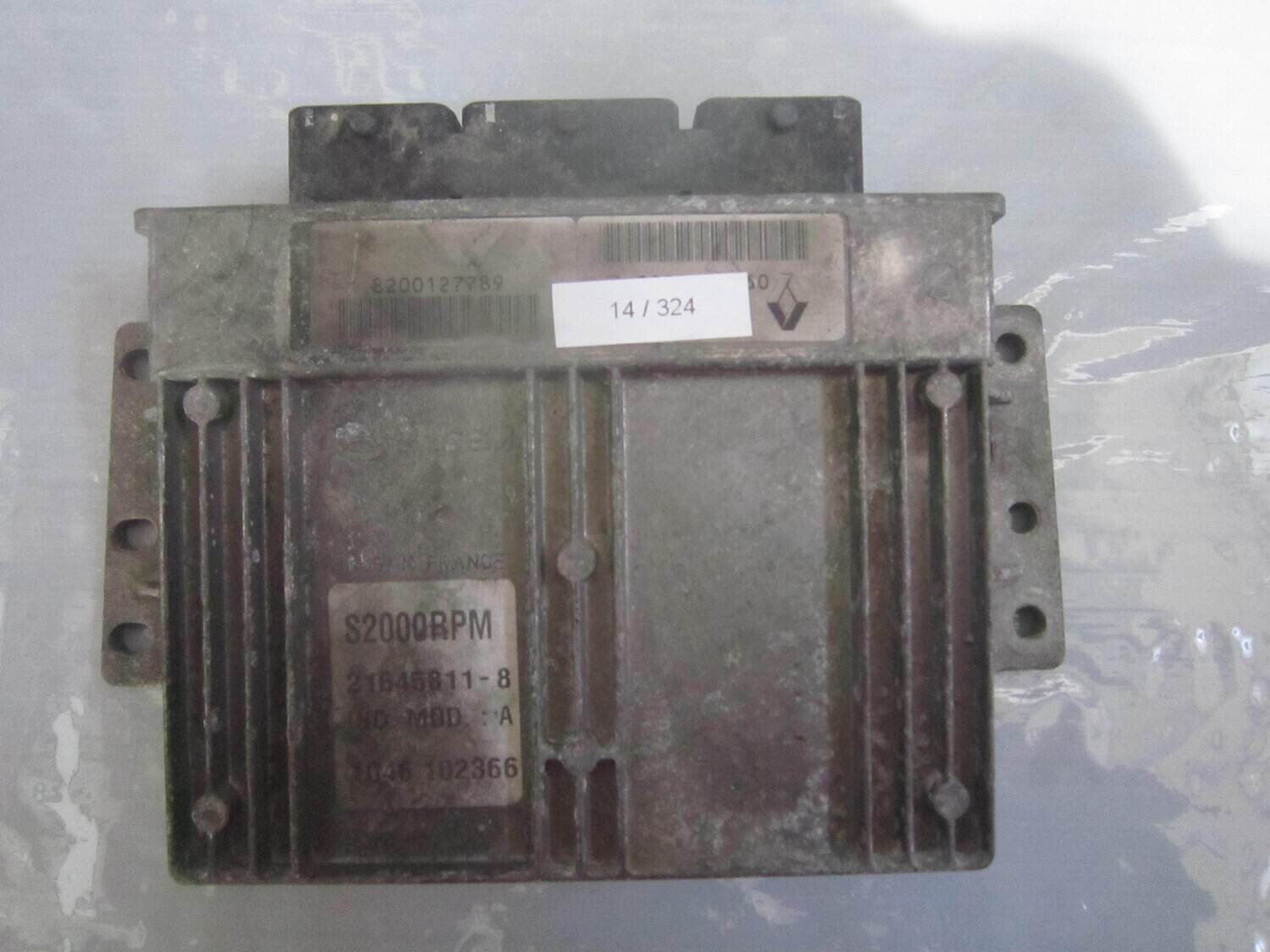 14-324 Centralina Motore Sagem 21645811-8 216458118 S2000RPM 8200127789 8200102560  RENAULT Benzina TWINGO
