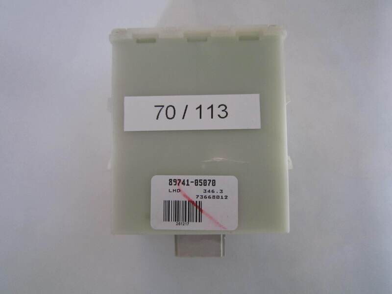 70-113 Centralina Porte Valeo 736-XXX-A 736XXXA 89741-05070 8974105070 TOYOTA AVENSIS