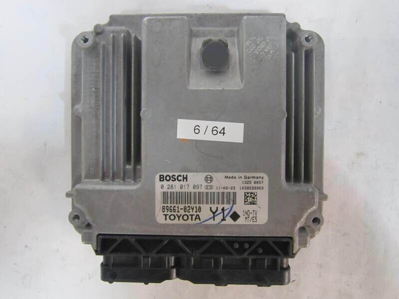 6-64 Centralina Motore Bosch 0 281 017 097 0281017097 1089661-02Y10 108966102Y10 1039S39969 1ND-TV  MT/E5 TOYOTA Diesel YARIS 1.4