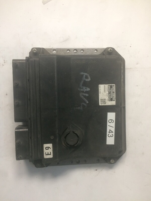 6-43 Centralina Motore Denso 8966142C00 1758007732  TOYOTA  RAV 4 D4d