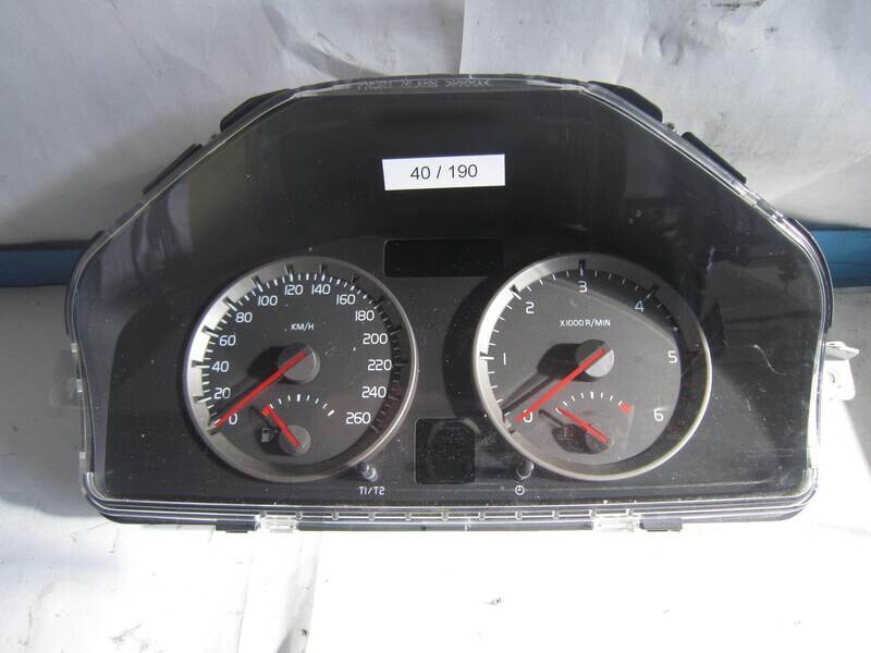 40-190 Quadro Strumenti / Contachilometri Sagem 8697035 30710071 VOLVO Diesel C 30 S 40 V 50 1.6