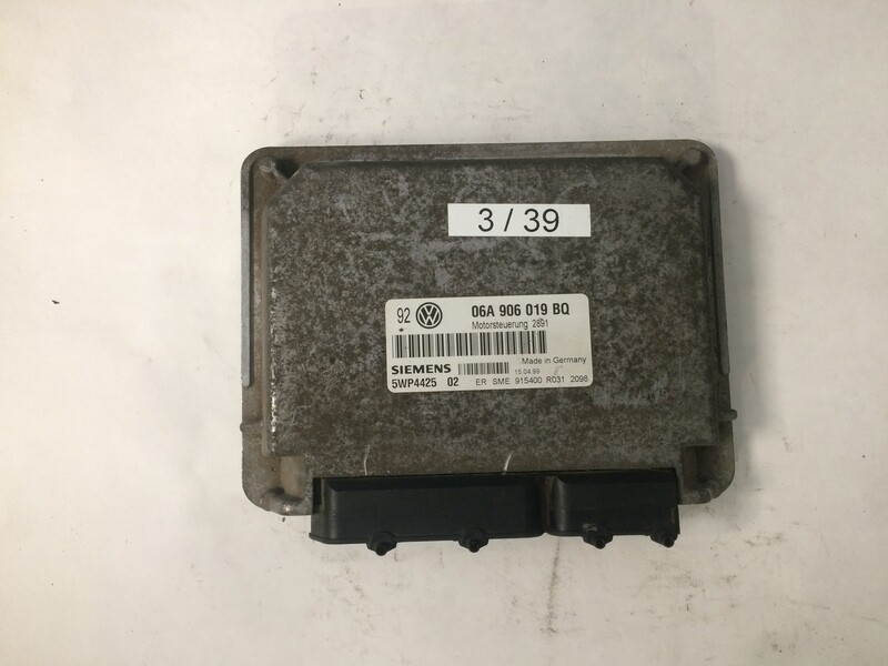 3-39 Centralina Motore SIEMENS 5WP442502 06A906019BQ 915400R031 VOLKSWAGEN VOLKSWAGEN GOLF BORA 1.6