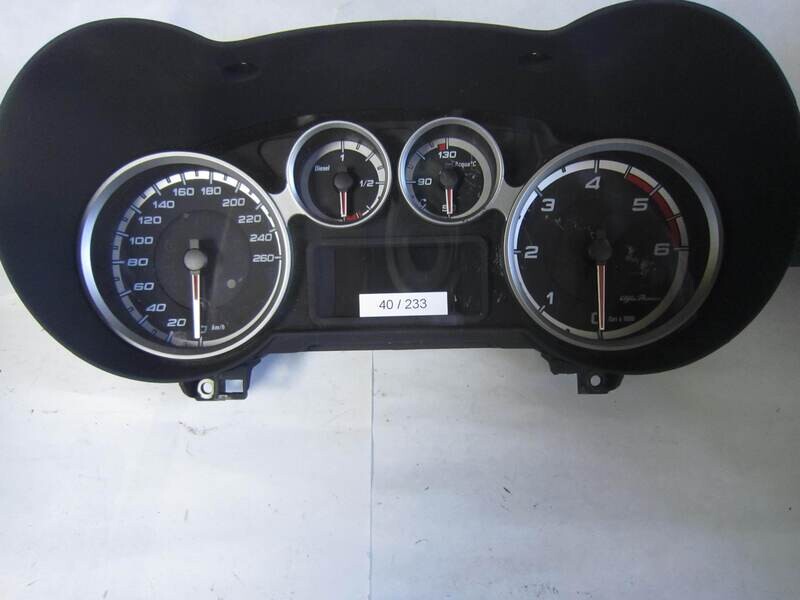 40-233 Quadro Strumenti / Contachilometri Vdo 50540194   A2C38683100 A2C53297043   ALFA ROMEO  DIESEL MITO