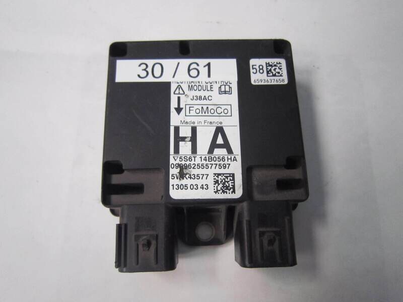 30-61 Centralina Airbag Fomoco 5S6T 14B056 HA 5S6T14B056HA J38AC 5WK43577 MAZDA 2