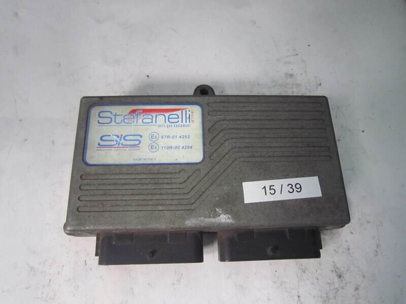 15-39 Centralina GPL Stefanelli E8 67R-01 4292 E867R014292 E8 110R-00 4294 E8110R004294 4 cilindri Benzina/GPL