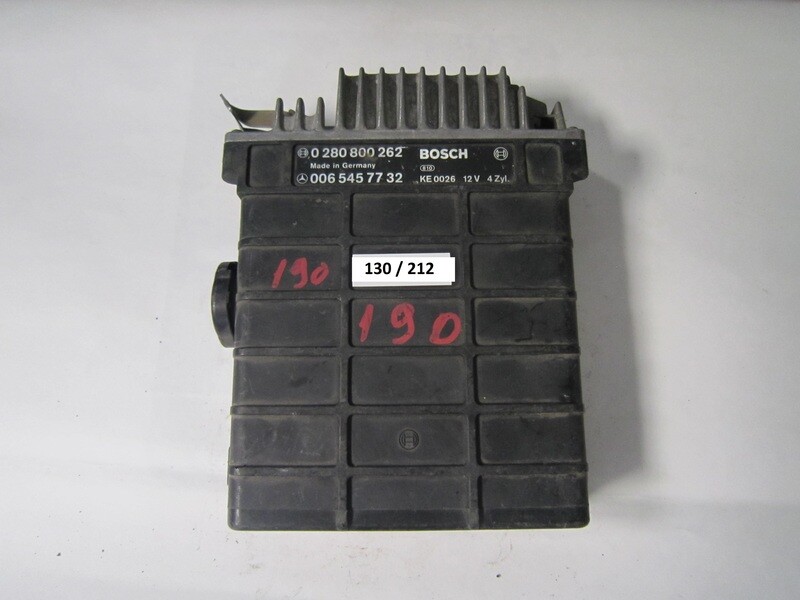130-212 Centralina Motore Bosch 0 280 800 262 0280800262 006 545 77 32 0065457732 MERCEDES BENZ Benzina 190 E 2.0