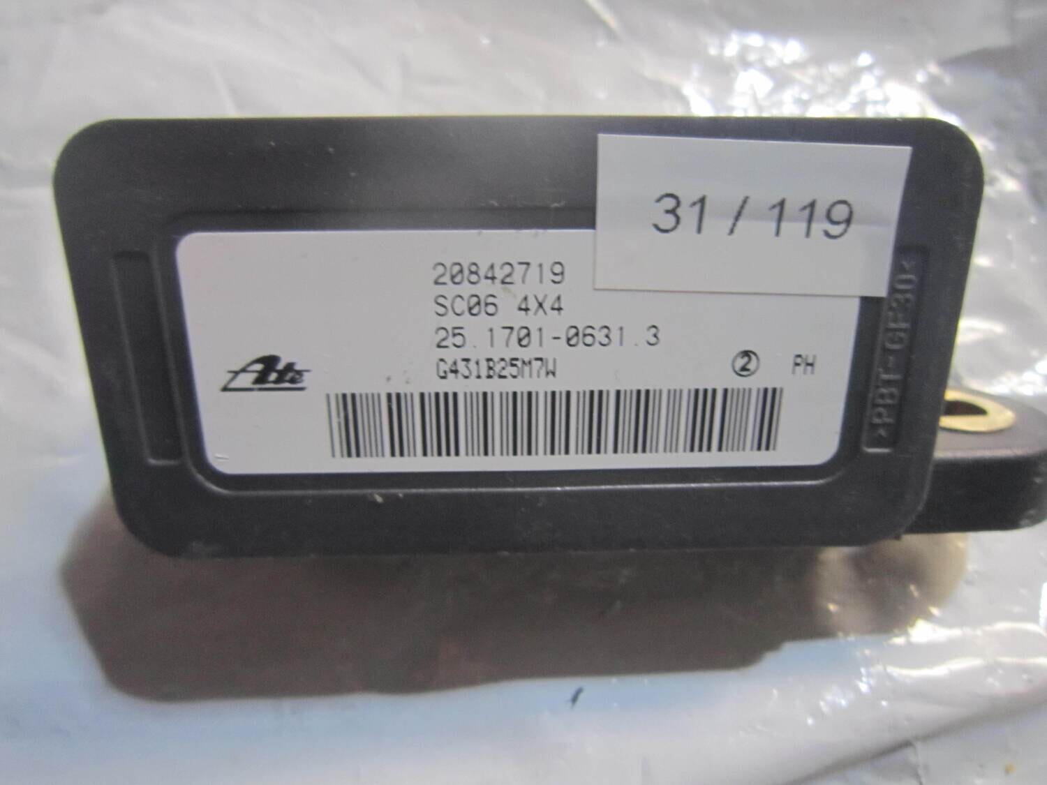 31-119 Sensore Antimbardata Ate Controller 20842719 SC06 4X4 SC064X4 251701-06313 CHEVROLET CAPTIVA