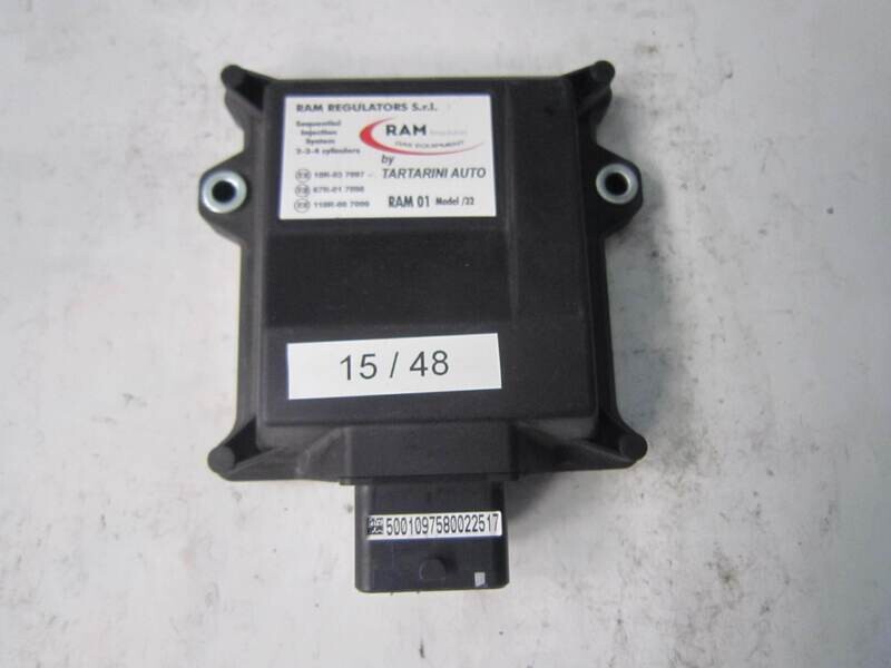 15-48 Centralina GPL Ram Regulators RAM01 MODEL/32 RAM01MODEL32 10R-03 7097 10R037097 67R-01 7098 110R-00 7099 FORD Benzina/GPL FIESTA 1.4