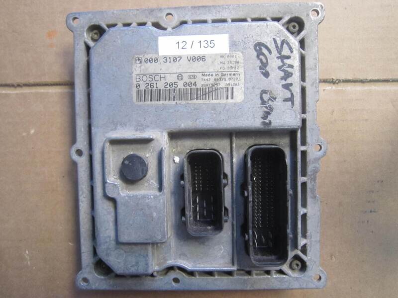 12-135 Centralina Motore Bosch 0 261 205 004 0261205004 000 3107 V006 0003107V006 26RT5257 SMART Benzina FORTWO 450 0.6