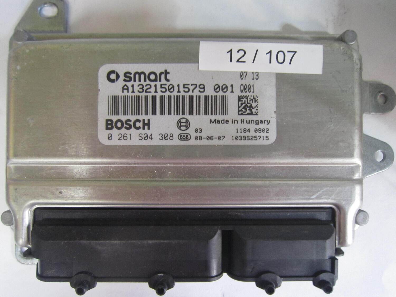 12-107 centralina motore bosch 0 261 s04 308 a1321501579 1039s25715   smart fortwo
