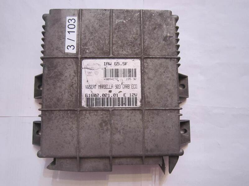 3-103 Centralina Motore Magneti Marelli 90M E72 90ME72 61602.021.01 IAW G5.SF SEAT Benzina MARBELLA 0.9