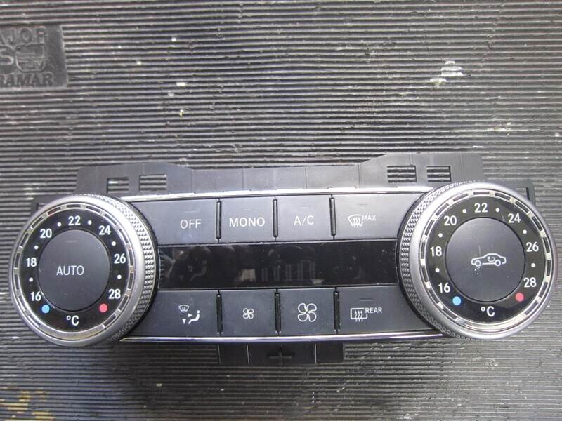 400-169 Unità di controllo del clima Mercedes Benz 204 830 57 90 2048305790 A2C53290179 HW 0708 SW 3308.00 Generica CLASSE  C