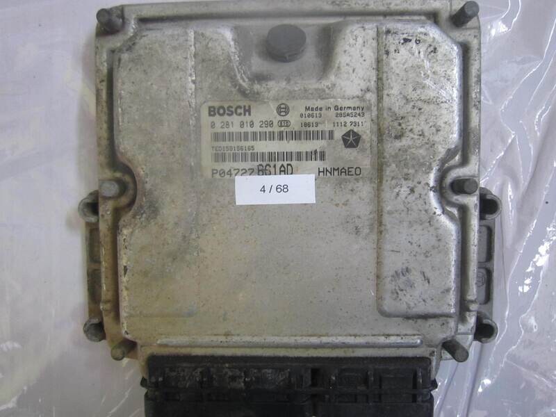 4-68 Centralina Motore Bosch 0 281 010 290 0281010290 P04727661AD 28SA5243 CHRYSLER Diesel VOYAGER