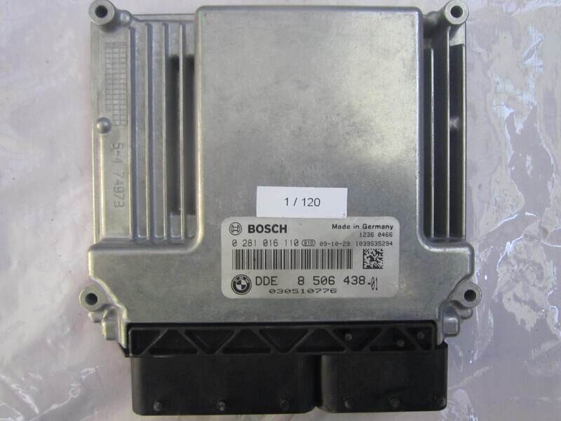 1-120 Centralina Motore Bosch 0 281 016 110 0281016110 8506438 1039S35294 DDE 8 506 438 BMW Diesel SERIE X - X 1 2.0