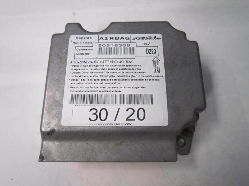 30-20 Centralina Airbag Continental 50518368 D220 53284388 ALFA ROMEO  Generica MITO