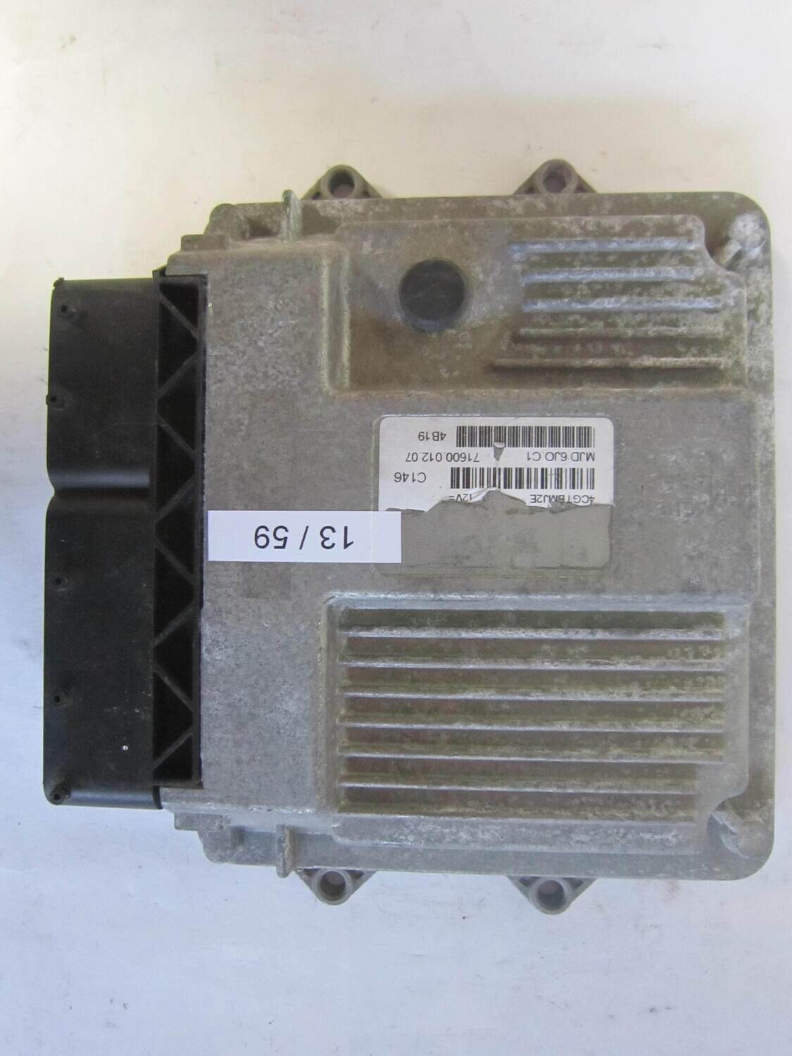 13-59 Centralina Motore Magneti Marelli   MJD 6JO.C1 MJD6JOC1 4CGTBMJ2E  71600.012.07 7160001207 C146  OPEL  CORSA 1.3 CDTI